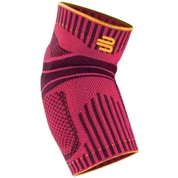 BAUERFEIND Ellenbogenbandage „Elbow Support“ für Tennisarm und Golferarm - Unisex Ellenbogenbandage (Gr. M) zur Unterstützung beim Sport, mit innovativem Silikonring für Druckschutz und hochelastischem Material für optimale Kompression. Ideal für Basketball, Fußball und mehr.