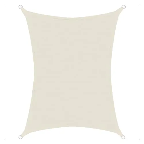 anndora Sonnensegel 4 x 6 m in beige von anndora