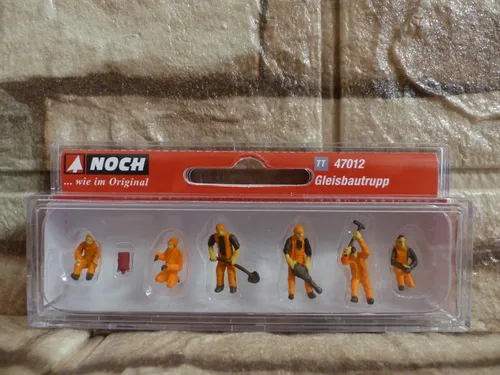 Noch 47012 TT Figuren Gleistrupp 1:120 ungeöffnet in OVP