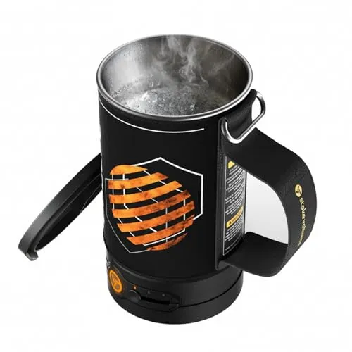 STOKE VOLTAICS Wasserkocher – Tragbarer Edelstahl-Kocher für Kaffee und Tee