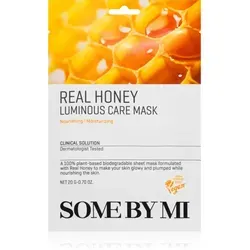 Some By Mi Clinical Solution Honey Luminous Care Mask Aufhellende Tuchmaske 20 g