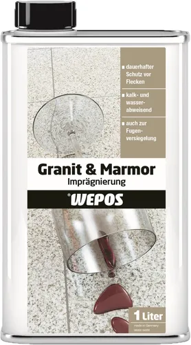 Wepos Granit- und Marmorimprägnierung 1 L
