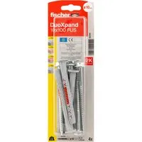 Fischer Langschaftdübel DuoXpand FUS 10 x 100 Sechskantschraube U-Scheibe 4 St.