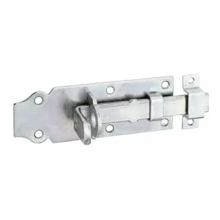 GAH Alberts Schlossriegel 100mm - Robuster Stahl in Goldgelb - Riegel aus galvanisch verzinktem Stahl für maximale Sicherheit, ideal für Türen und langlebig im Einsatz.