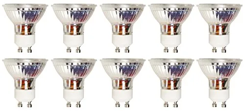 McShine - LED Strahler Leuchtmittel | MCOB | GU10, 5W, 350 lm, 36°, warmweiß, dimmbar | 10er-Pack