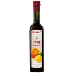 Wiberg Aceto Plus Zitrus Früchte Fruchtzubereitung säuerlich 500ml