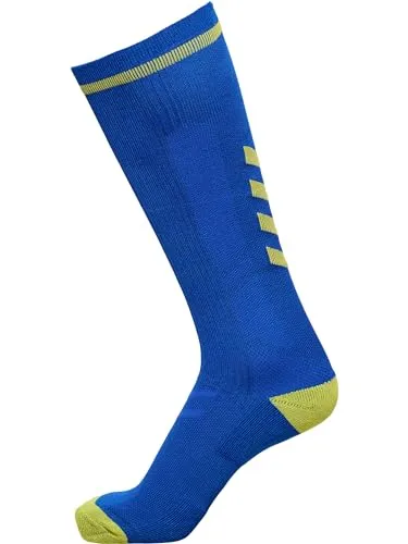 hummel Elite High Socken blaugelb, 35-38 Ohne Geschlecht