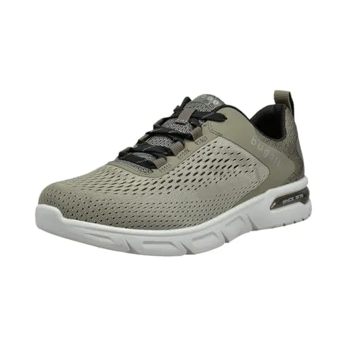 Bugatti Sneaker NUBOLA aus Textil - Sportlicher Herren Sneaker von Bugatti mit atmungsaktivem Textilobermaterial. Die Soft-Fit-Ausstattung und die herausnehmbare Einlegesohle bieten höchsten Tragekomfort. Ideal für Freizeitaktivitäten und lässige Outfits.