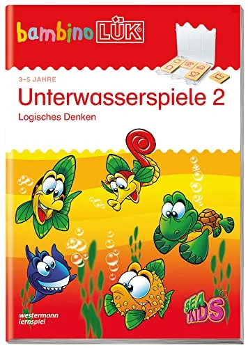 bambinoLÜK: 3/4/5 Jahre Unterwasserspiele 2 (bambinoLÜK-Übungshefte: Kindergarten)