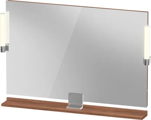 Duravit Sivida Spiegel mit Aufsatzleuchte von Duravit