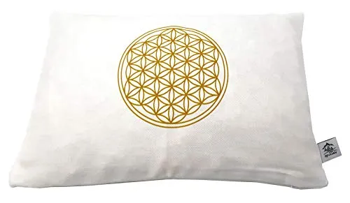 myZirbe Kissenbezug Blume des Lebens 30x20 cm