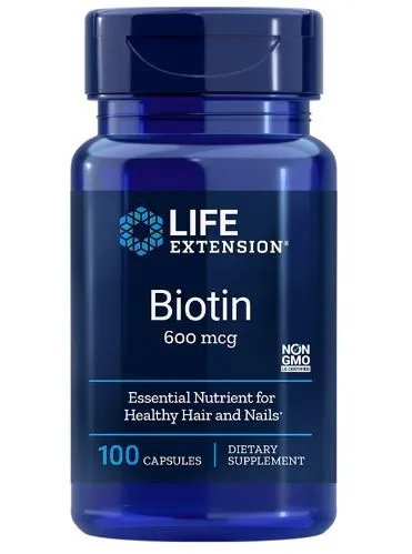 Life Extensions Biotin 600 mcg 100 Kapseln
