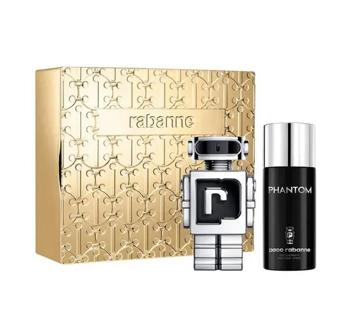 Paco Rabanne Duft-Set Phantom Geschenkset Edt, 2-tlg. - Entdecken Sie das Duft-Set Phantom von Paco Rabanne. Ein innovativer Duft für Männer, der fruchtige Noten vereint und ideal für besondere Anlässe ist. Perfekt verpackt als Geschenkset für jeden Anlass.