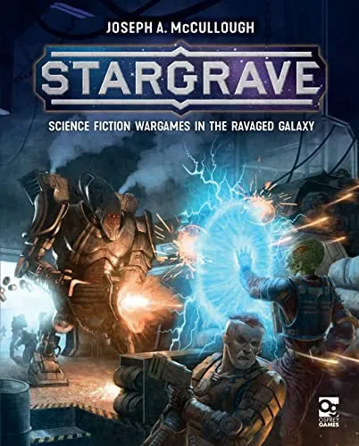 Stargrave: Science Fiction Wargames in the Ravaged Galaxy - Gesellschaftsspiel für strategische Kämpfe im Sci-Fi-Universum, bietet flexible Gestaltungsmöglichkeiten und ist aus hochwertigem Material gefertigt.