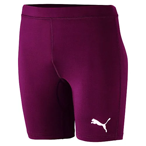 PUMA Herren Liga Baselayer Short Tights, Cordovan, L in rot von PUMA