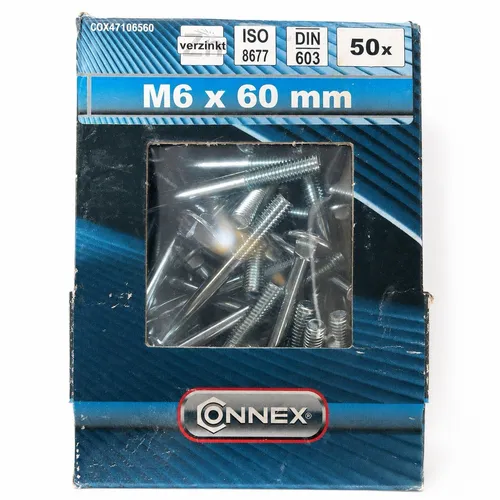 Connex Schlossschrauben M6 x 60 mm