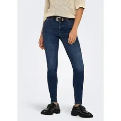 JDYFina Skinny-fit-Jeans - Moderne Skinny-fit-Jeans in Dunkelblau, aus 98% Baumwolle und 2% Elasthan für optimalen Tragekomfort. Ideal für einen stylishen Look im Alltag.
