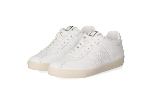 Högl Schnürer in Weiß - Gr. 37,5 - Eleganter Damen-Schnürhalbschuh aus hochwertigem Glattleder. Hoher Tragekomfort durch herausnehmbares Fußbett und flexible Gummisohle. Ideal für Alltag und Büro.