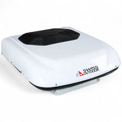Swiss Outdoor® 12V/24V Dachklimaanlage 9.600 BTU – Ultra-Leise DC Klimaanlage für Wohnmobile