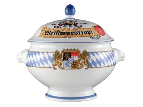 Seltmann Weiden Compact Bayern Löwenkopfterrine mit Deckel 3l