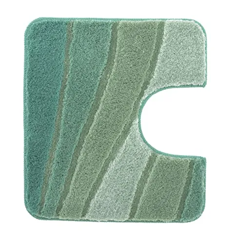 Meusch WC-Vorleger Ocean, Farbe: Maledivia, Material: 100% Polyacryl, Größe: 55x 50 cm