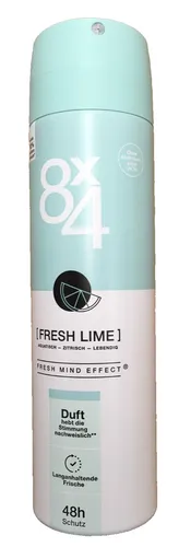 8x4 FRESH LIME Deo-Spray 150,0 ml