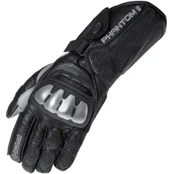 Held Phantom II Motorrad Handschuhe, schwarz, Größe L für Männer