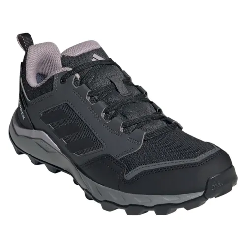 adidas Terrex Tracerocker 2 Gore-Tex Damen Laufschuhe - Gris/argent - 39.1/3 - Laufschuhe für Damen mit wasserdichtem Gore-Tex-Material, ideal für Trails und Outdoor-Aktivitäten.
