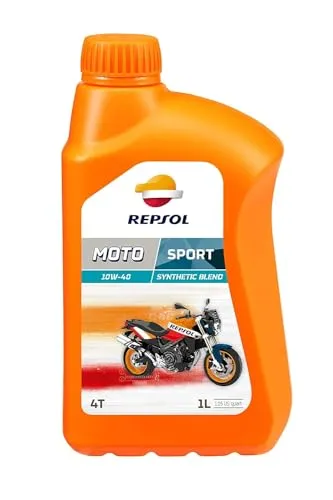 Repsol Motorenöl für Motorrad Moto sport 4T 10W- 40, 1 Liter