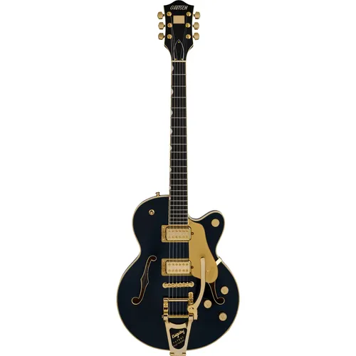 Gretsch Broadkaster Jr. LX E-Gitarre - Semi-Hollow E-Gitarre mit neuem Channel-Core Block für hohen Spielkomfort und vielseitigen Klang. Inklusive Gretsch Deluxe-Hardshell-Case für optimale Aufbewahrung.