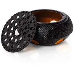 Bonvivre Teestövchen aus Gusseisen - Stövchen im asiatischen Stil, ideal für eine stilvolle Teezeremonie und hält deinen Tee dank exzellenter Wärmespeicherung über lange Zeit warm.