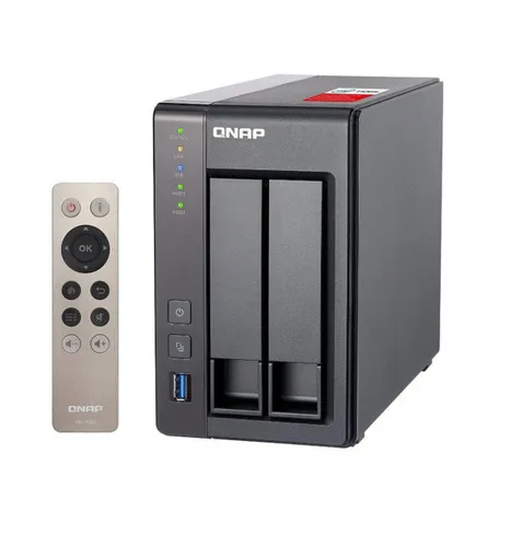 QNAP TS-251+ NAS-Server mit 8GB RAM, gebrauchte B-Ware