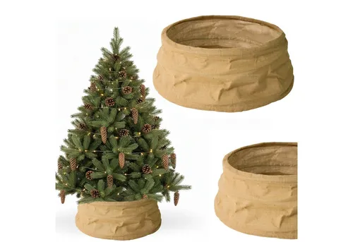 COIL Weihnachtsbaumdecke Weihnachtsbaumabdeckung, Weihnachtsbaumrock, Weihnachtsbaumständer, oval, rechteckig, Durchmesser ab 56 cm