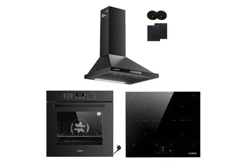 KB Elements Einbaubackofen Set mit Induktionskochfeld 60 cm