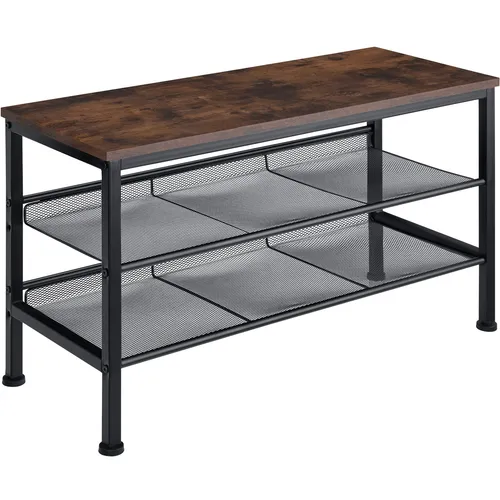 TecTake GmbH Schuhregal Derry in braun von tectake