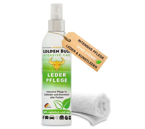 Lederpflege mit Tuch für Auto Möbel Sofa Schuh | Pflege Leder und Kunstleder
