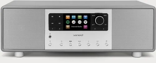 Sonoro PRIMUS Kompaktanlage - Kompaktanlage mit 2.1 Audio-System und kraftvollem Subwoofer, ideal für Musikliebhaber - unterstützt FM, DAB+, Internetradio und zahlreiche Streamingdienste.