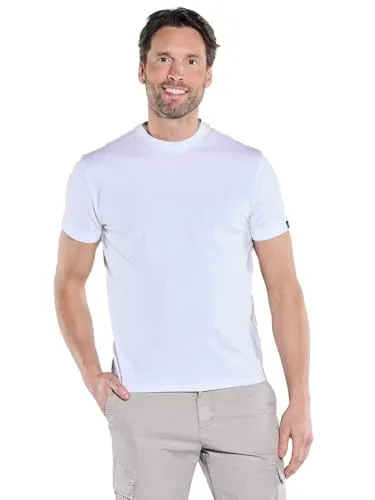 Engbers T-Shirt uni mit Logo-Detail - T-Shirts, hautfreundlich und strapazierfähig, ideal als Allrounder für jeden Anlass – perfekt solo oder als Drunterzieher!