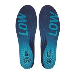 Sidas 3Feet Run Sense Low Einlegesohlen - Blau - M - Zubehör für Schuhe, bietet optimale Dämpfung und Unterstützung für Läufer mit niedrigem Fußgewölbe.