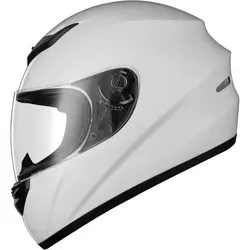 Motorradhelm Integralhelm Vollvisierhelm ECE Weiß L (59-60cm) - Erlebe Fahrvergnügen mit dem ECE-zertifizierten Integralhelm in Größe L (59-60 cm). Leicht, komfortabel und mit atmungsaktivem Innenfutter für optimalen Tragekomfort – perfekt für jeden Roadtrip.