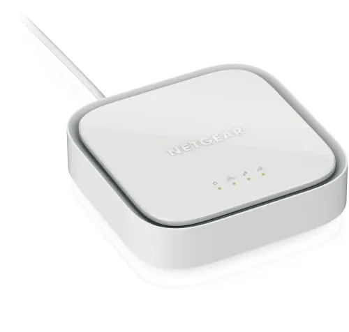 NETGEAR LTE Modem 4G LM1200 - Schnelles 4G LTE Modem mit bis zu 150 MBit/s, ideal für ländliche Gebiete und temporäre Lösungen, 2x Gigabit LAN Ports