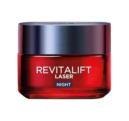 L'Oréal Paris Revitalift Laser X3 Pflege Creme Nacht Anti-Alterung Säure Hyaluron-