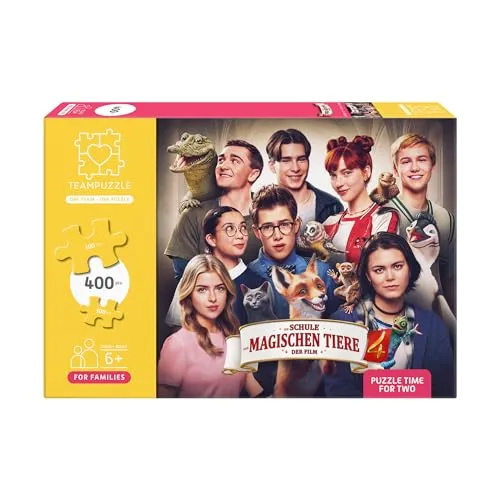 Schule der magischen Tiere 4 – 400 Teile Familien-Puzzle | TEAMPUZZLE für gemeinsamen Spaß
