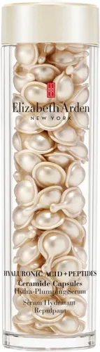 Elizabeth Arden Hyaluronic Acid + Peptides Ceramide Capsules 90 Stk. Gesichtsserum - Innovatives Gesichtsserum mit Hyaluronsäure, Peptiden und Ceramiden für intensive Feuchtigkeit und sichtbar verbesserte Haut. Ideal für eine strahlende und jugendlich aussehende Haut.