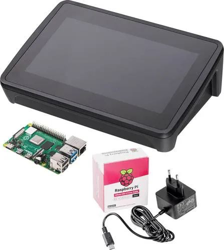 Bopla BoPad Display Bundle mit Raspberry Pi 4 B 8GB - Innovatives Display-Bundle für vielseitige Anwendungen, inklusive leistungsstarkem Raspberry Pi 4B mit Dual-Display-Output und USB 3.0 für blitzschnelle Datenübertragung.