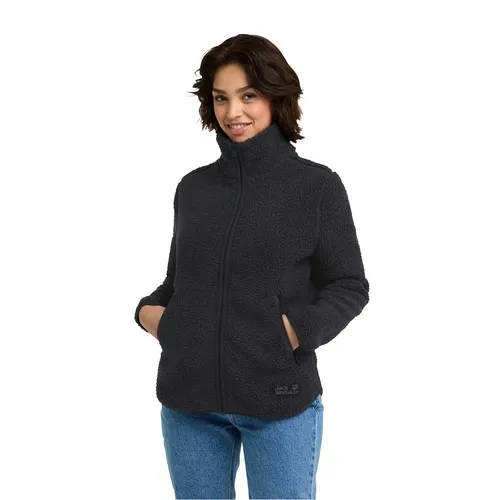 JACK WOLFSKIN HIGH CURL JKT W - Damen Fleecejacke - Funktionsjacken, wärmt und schützt zuverlässig vor Wind, ideal für Wanderungen und Outdoor-Aktivitäten