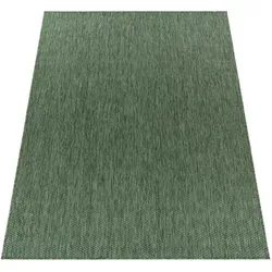 Paco Home Outdoorteppich, Grün, 200x200 cm - Robuster Outdoorteppich aus strapazierfähigem Polypropylen, pflegeleicht und für Fußbodenheizung geeignet – ideal für Balkon und Terrasse.