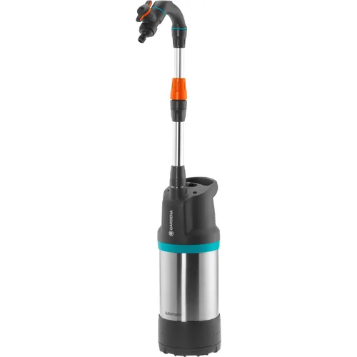 Gardena Regenfasspumpe 4700/2 Inox automatic - Wasserpumpen mit Automatik-Funktion, die sofort startet und stoppt. Druckstark mit 4700 l/h Fördermenge, ideal für effiziente Gartenbewässerung.