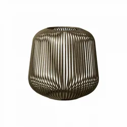 Blomus Laterne Lito M | Burned Metal | Stilvolles Windlicht in bronze von Blomus