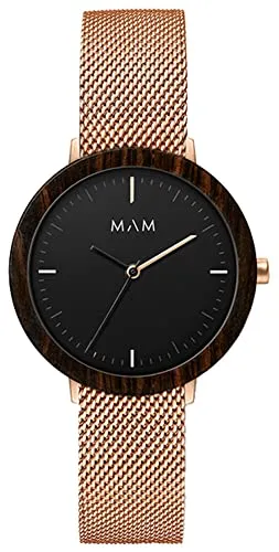 MAM Damen Analog-Digital Automatic Uhr S0362024 - Elegante Armbanduhr für Damen mit analog-digitaler Anzeige (Ø 33 mm) und stylischem Armband, perfekt für jeden Anlass.